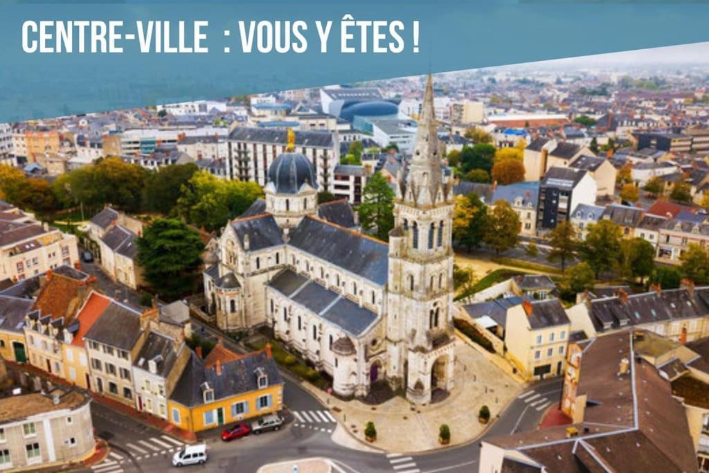 A Hauteur De Toits • Le Spacieux En Coeur De Ville Châteauroux Eksteriør bilde